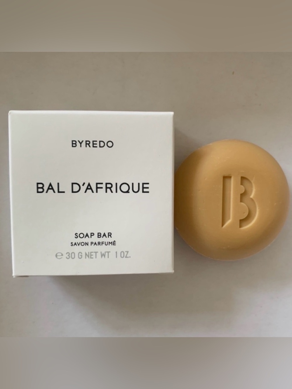 Byredo Bal d'Afrique Soap Bar Soap Bar Amber Yellow NWT